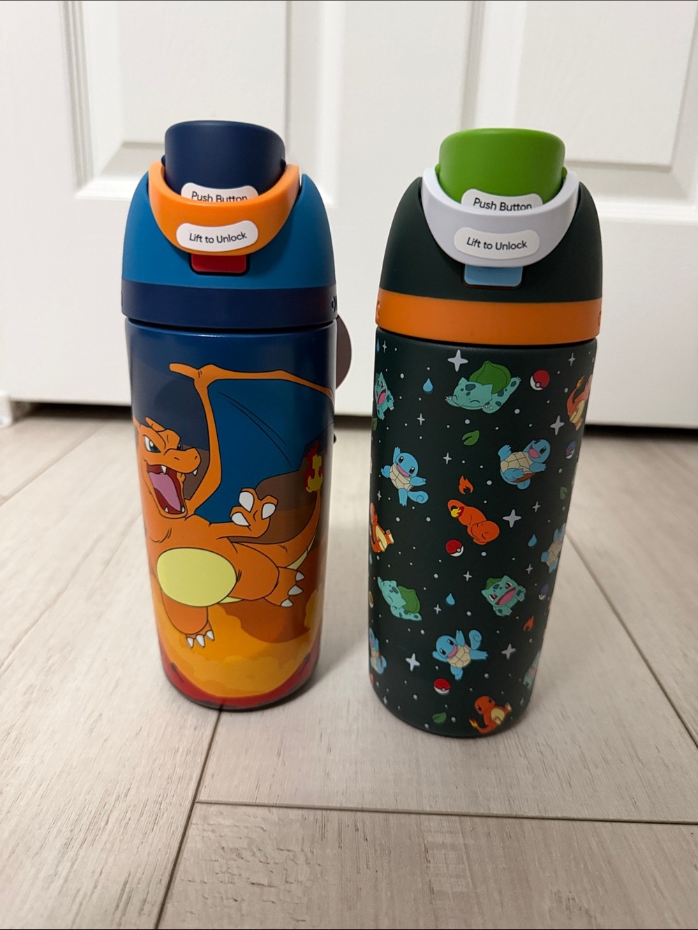 Owala Pokemon 30th Anniversary Waterbottle Set - Starters and Charizard